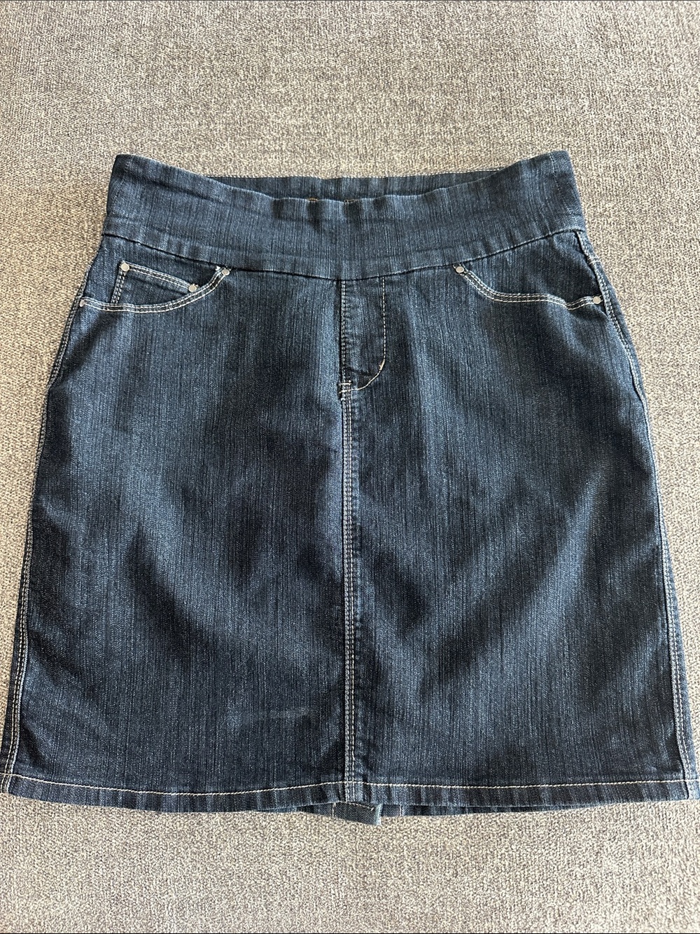 Jag Jeans Dark Blue Denim Skirt size 8